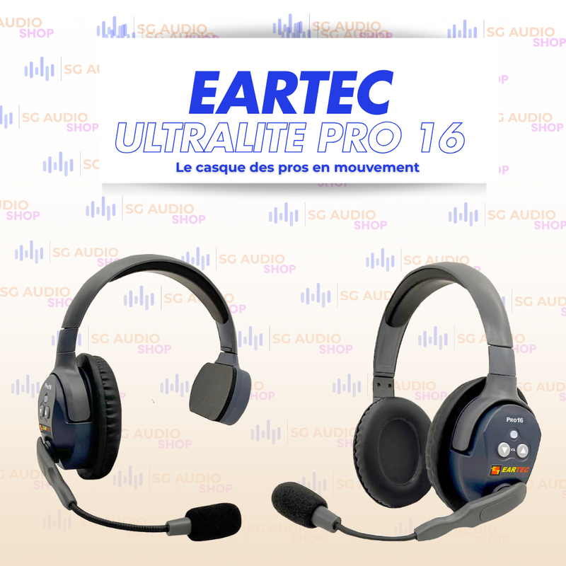 Tout savoir sur l’UltraLITE Pro 16 de chez Eartec