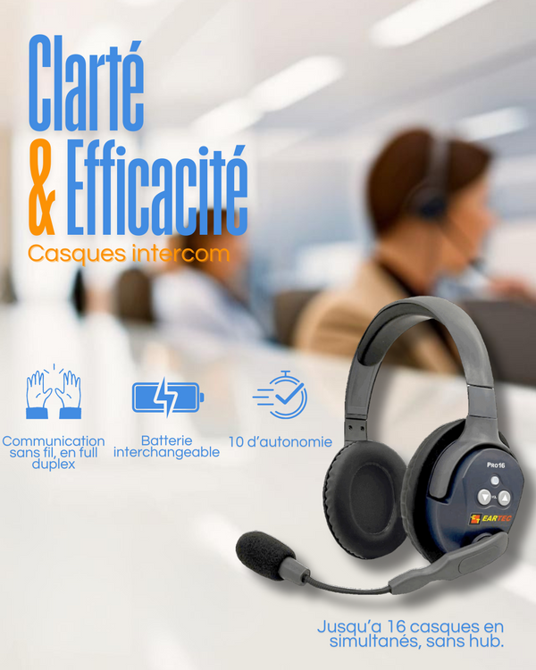 Qu’est-ce qu’un casque intercom et à quoi sert-il ?