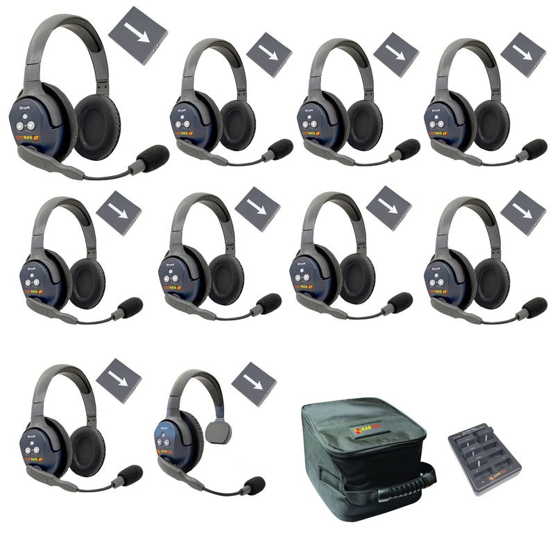 Eartec - Ultralite Pro16 Set de 10 personnes