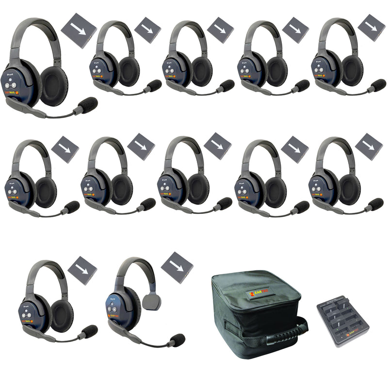 Eartec - Ultralite Pro16 Set de 12 personnes