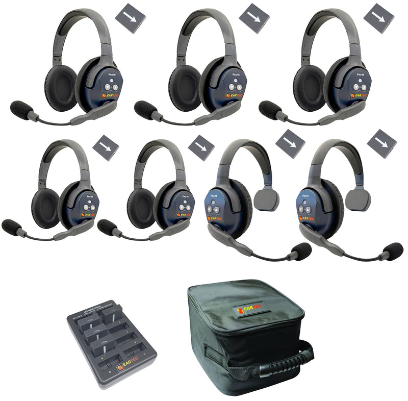 Eartec - Ultralite Pro16 Set de 7 personnes