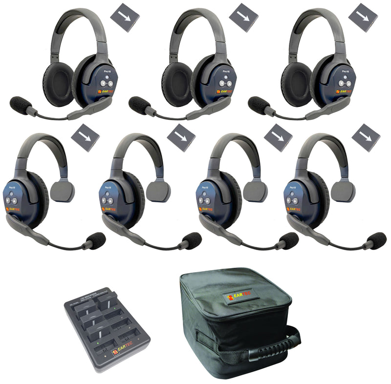 Eartec - Ultralite Pro16 Set de 7 personnes