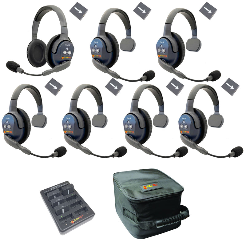 Eartec - Ultralite Pro16 Set de 7 personnes