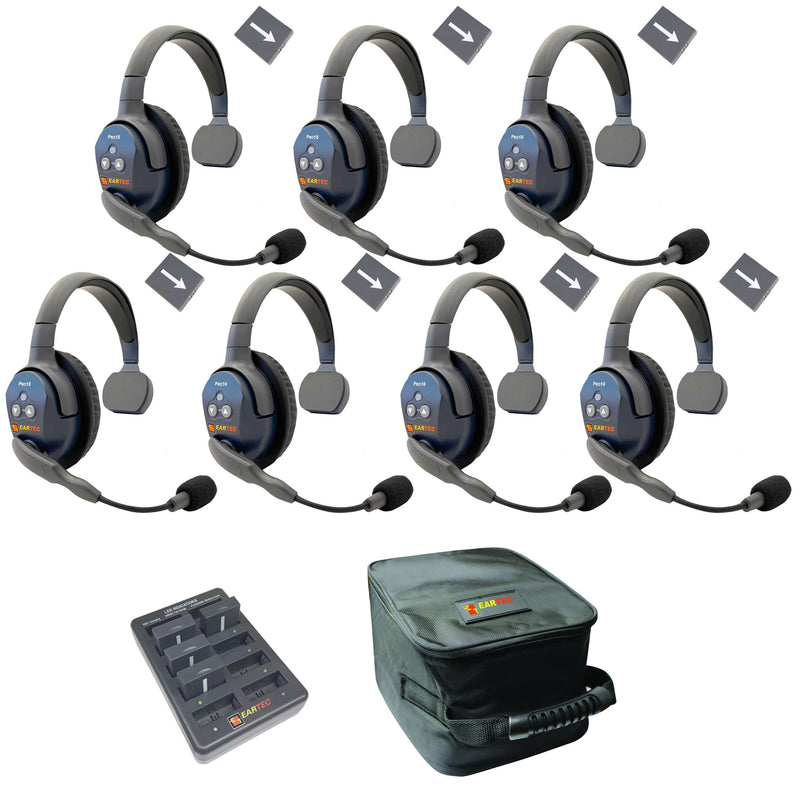 Eartec - Ultralite Pro16 Set de 7 personnes