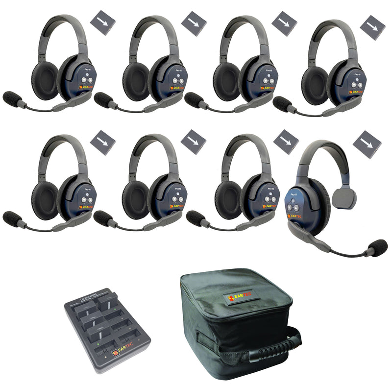 Eartec - Ultralite Pro16 Set de 8 personnes