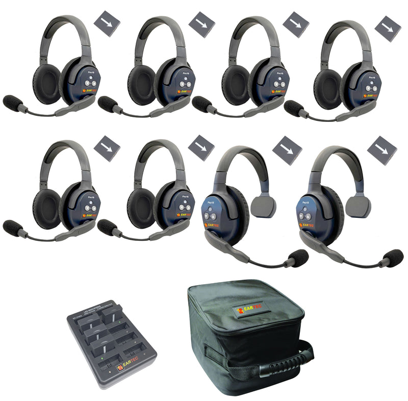 Eartec - Ultralite Pro16 Set de 8 personnes