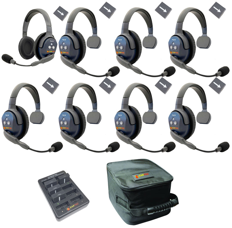 Eartec - Ultralite Pro16 Set de 8 personnes