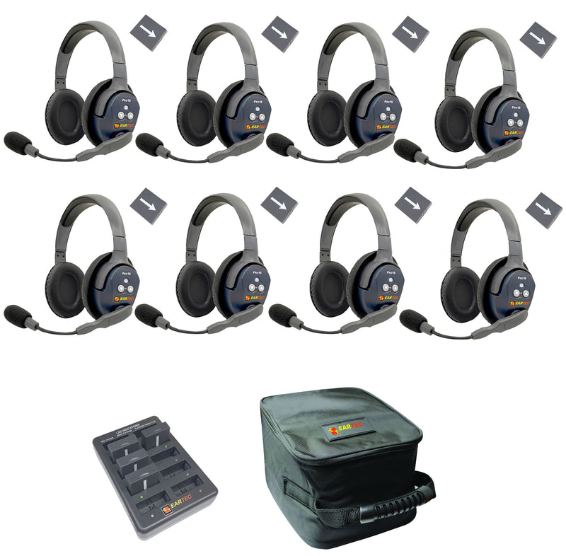 Eartec - Ultralite Pro16 Set de 8 personnes