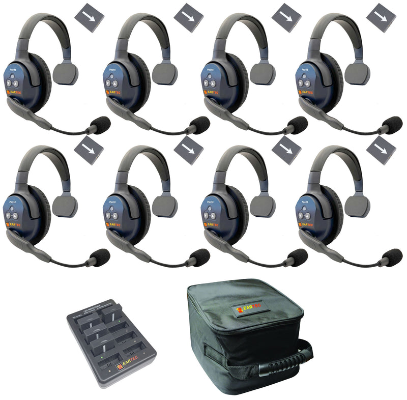 Eartec - Ultralite Pro16 Set de 8 personnes