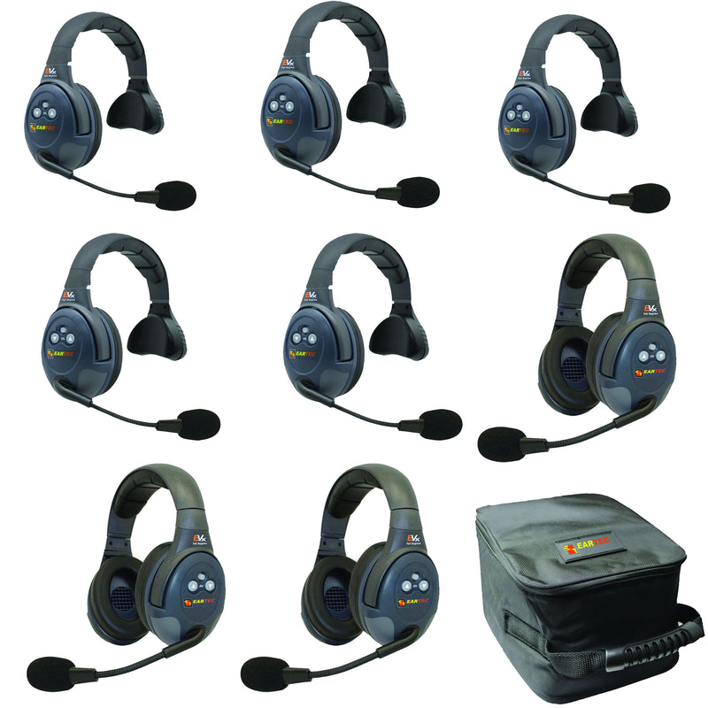 Eartec - Sets EVADE 8 personnes